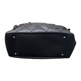 シャネル CHANEL パリピアリッツトートGM A34210 ブラック コーティングキャンバス レディース ハンドバッグ