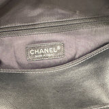 シャネル CHANEL パリピアリッツトートGM A34210 ブラック コーティングキャンバス レディース ハンドバッグ