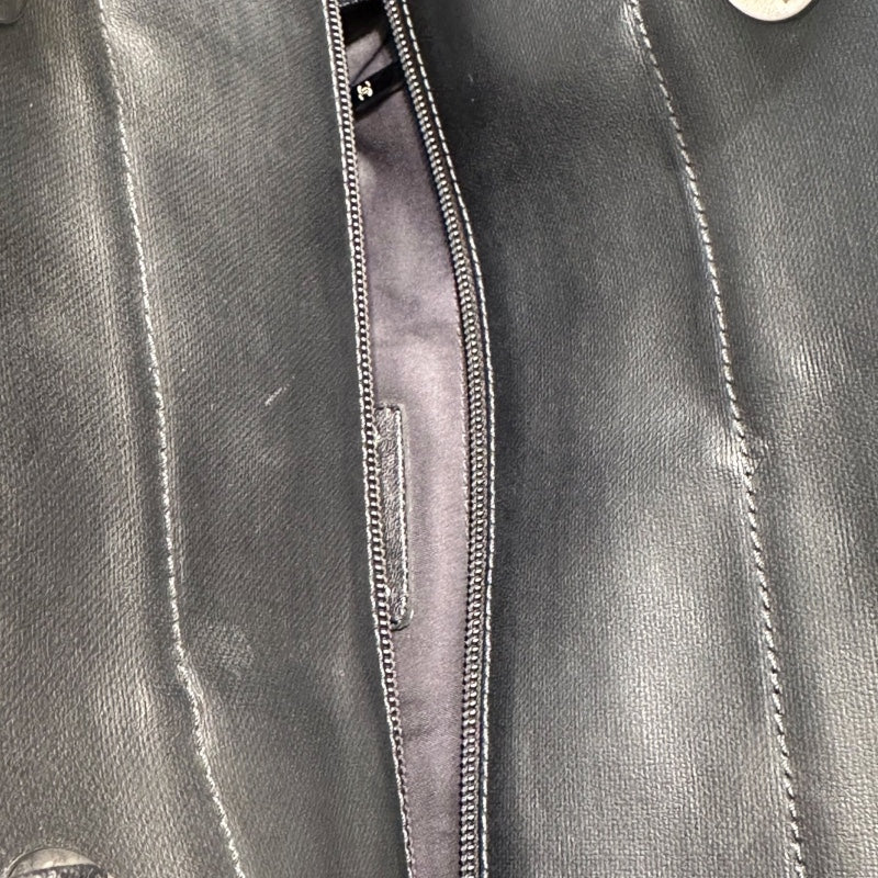 シャネル CHANEL パリピアリッツトートGM A34210 ブラック コーティングキャンバス レディース ハンドバッグ