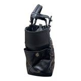 シャネル CHANEL パリピアリッツトートGM A34210 ブラック コーティングキャンバス レディース ハンドバッグ