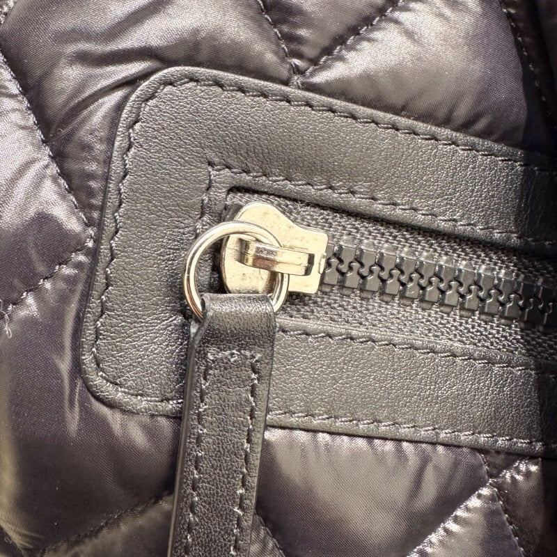 シャネル CHANEL コココクーン　ボストンバッグ A47205 ブラック ナイロン レディース ハンドバッグ