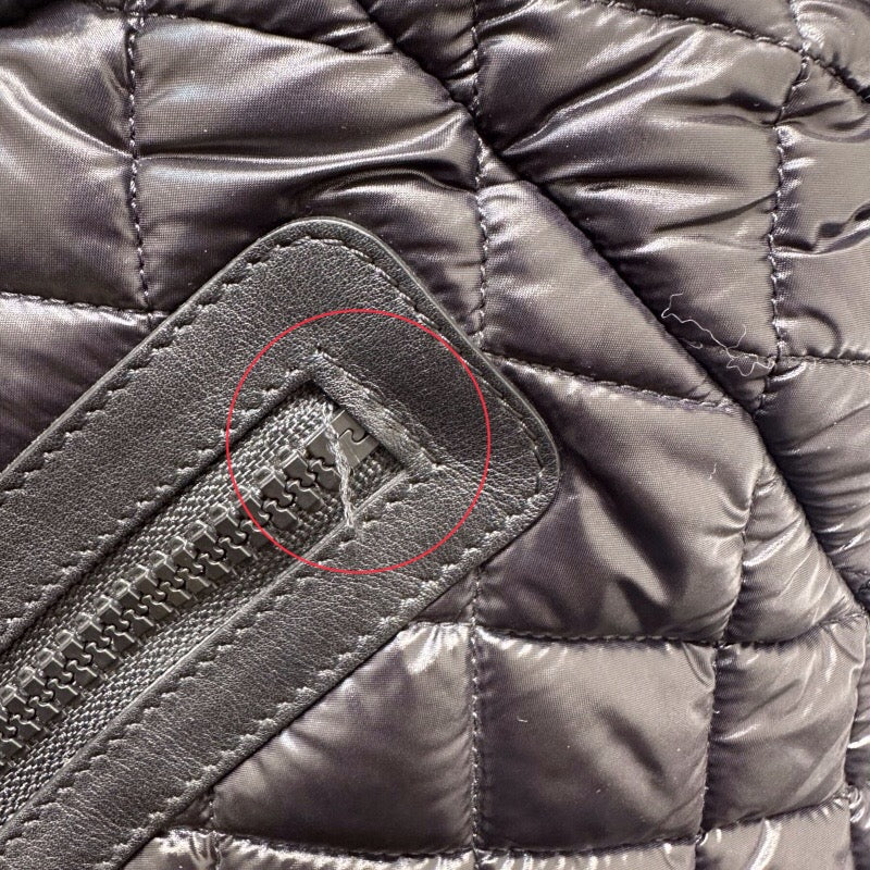 シャネル CHANEL コココクーン　ボストンバッグ A47205 ブラック ナイロン レディース ハンドバッグ