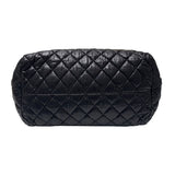 シャネル CHANEL コココクーン　ボストンバッグ A47205 ブラック ナイロン レディース ハンドバッグ