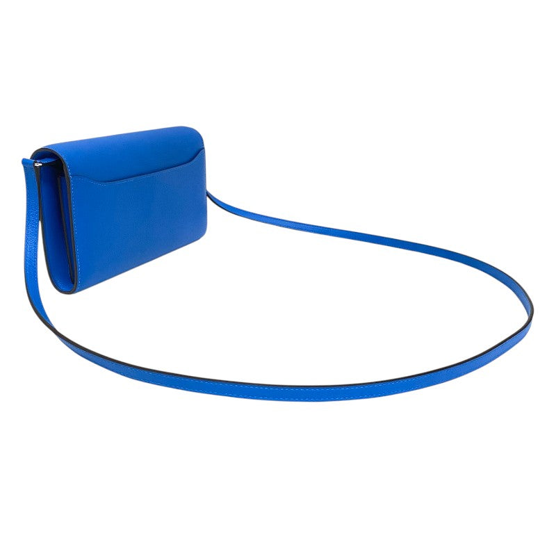 エルメス HERMES コンスタンストゥーゴー U刻 ブルーフリーダ シルバー金具 エバーカラー レディース ショルダーバッグ