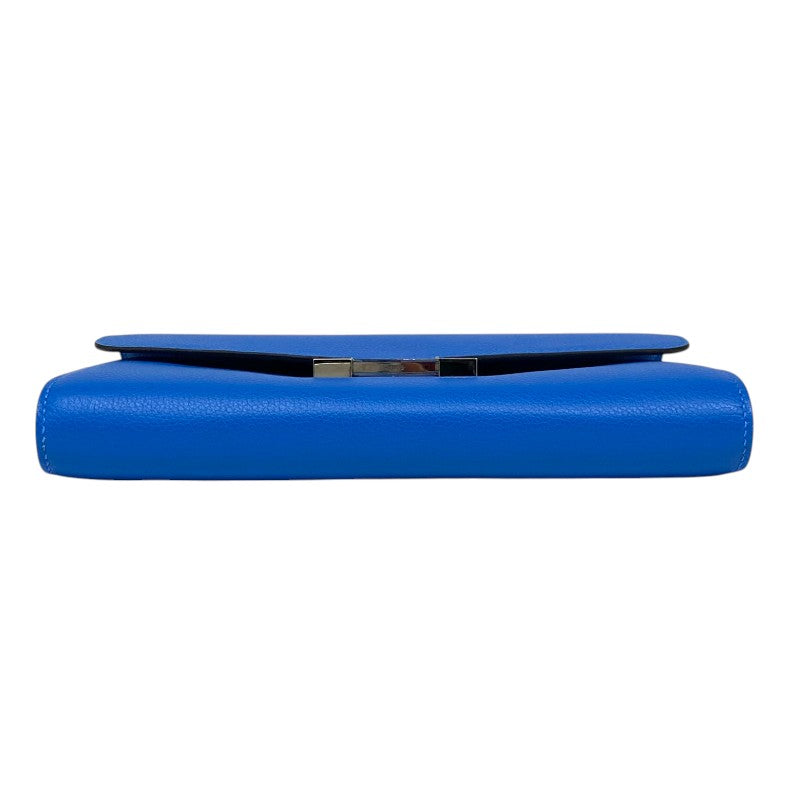 エルメス HERMES コンスタンストゥーゴー U刻 ブルーフリーダ シルバー金具 エバーカラー レディース ショルダーバッグ