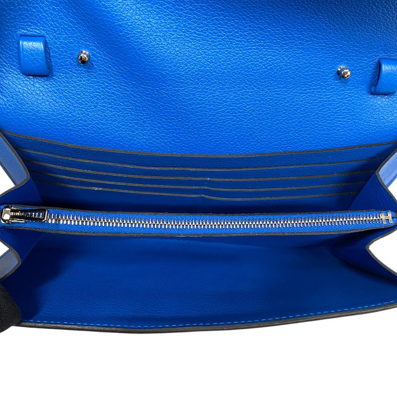 エルメス HERMES コンスタンストゥーゴー U刻 ブルーフリーダ シルバー金具 エバーカラー レディース ショルダーバッグ