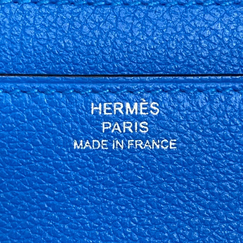エルメス HERMES コンスタンストゥーゴー U刻 ブルーフリーダ シルバー金具 エバーカラー レディース ショルダーバッグ