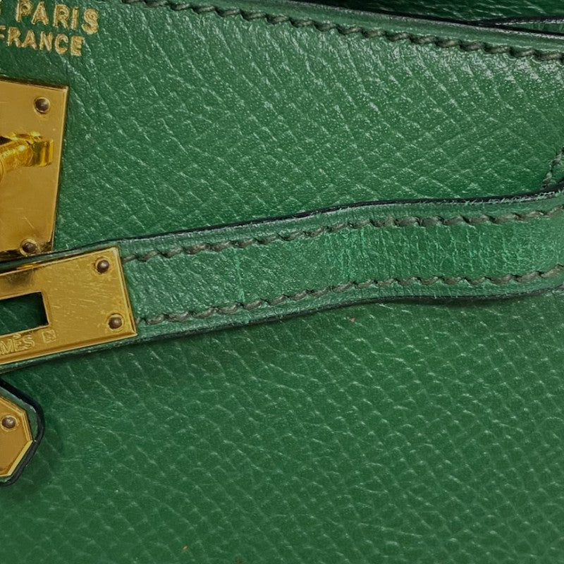 エルメス HERMES ミニミニケリー15 〇V刻 バンブー ゴールド金具 クシュベル レディース ショルダーバッグ