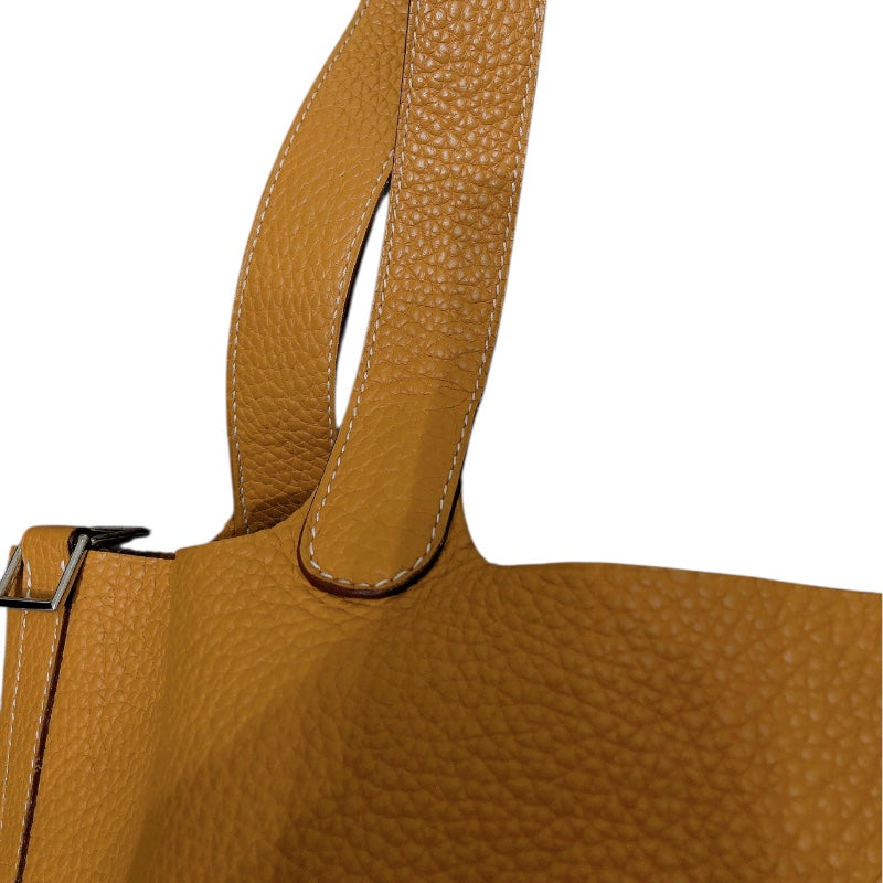 エルメス HERMES ピコタンロックMM ナチュラルサブレ トリヨン レディース ハンドバッグ
