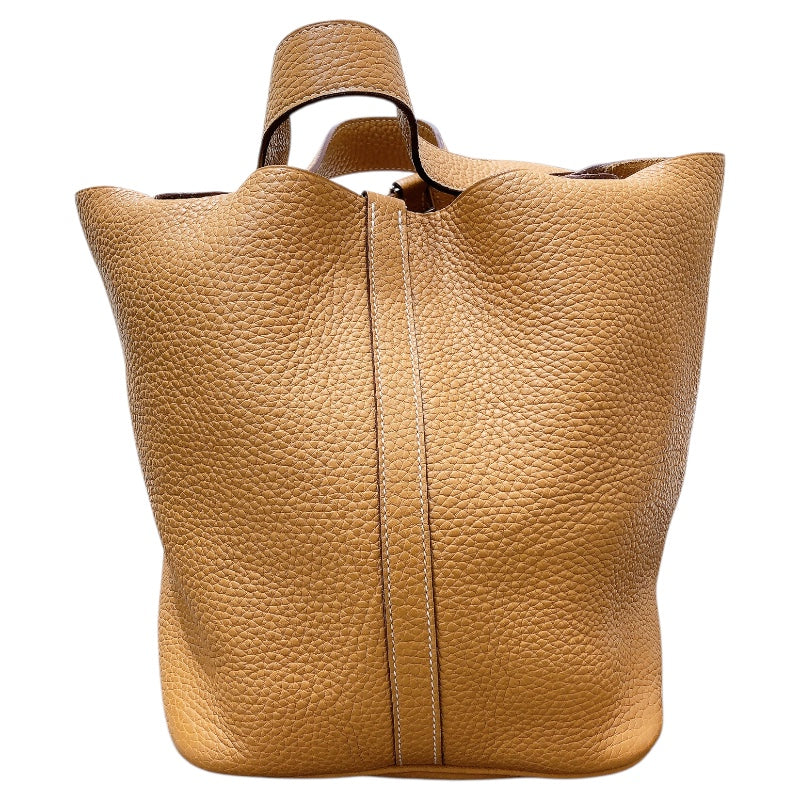 エルメス HERMES ピコタンロックMM ナチュラルサブレ トリヨン レディース ハンドバッグ