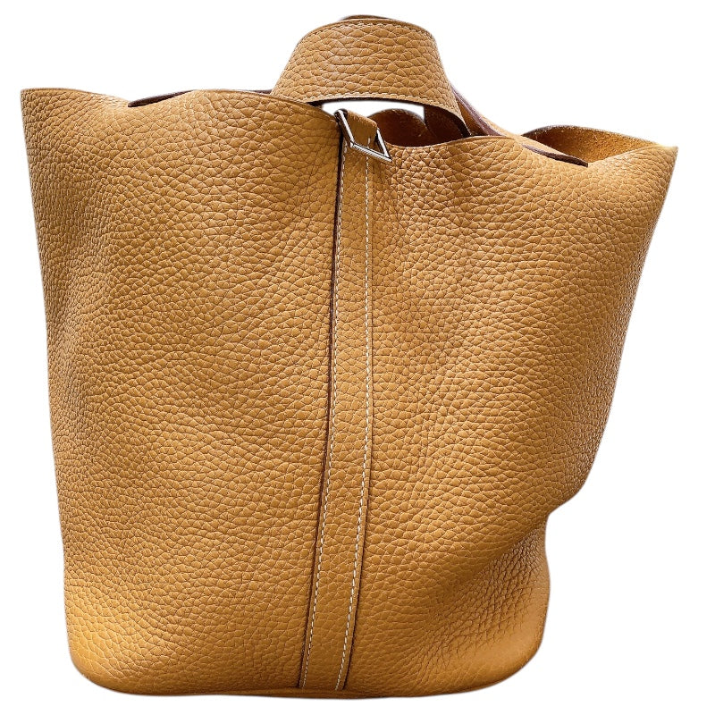 エルメス HERMES ピコタンロックMM ナチュラルサブレ トリヨン レディース ハンドバッグ