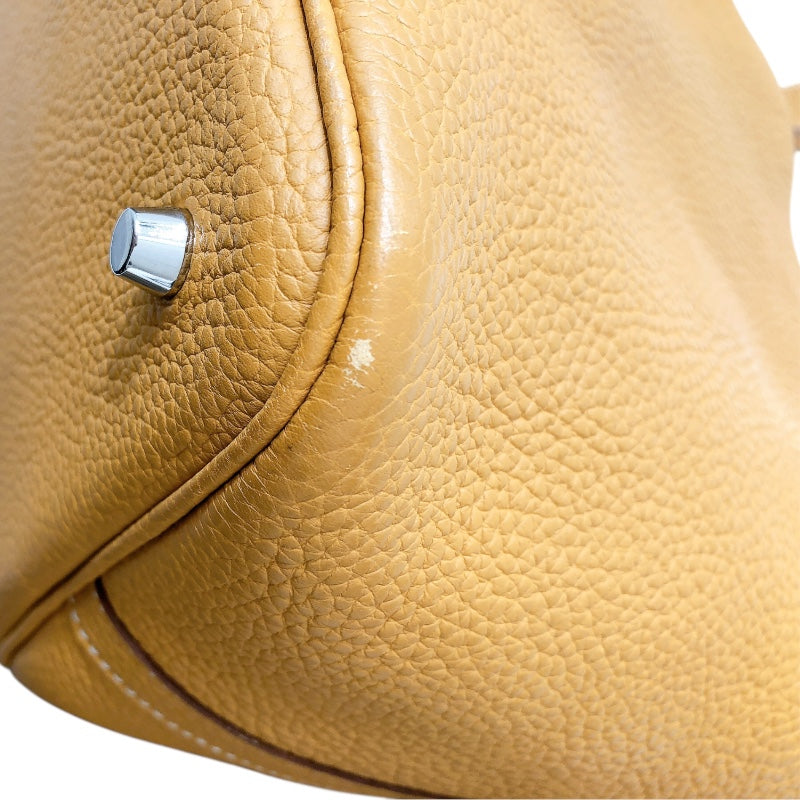 エルメス HERMES ピコタンロックMM ナチュラルサブレ トリヨン レディース ハンドバッグ