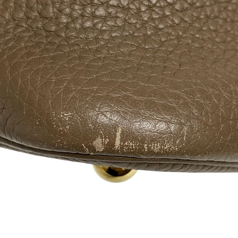 エルメス HERMES ボリード31 D刻 エトゥープ ゴールド金具 トリヨンクレマンス レディース ハンドバッグ ショルダーバッグ