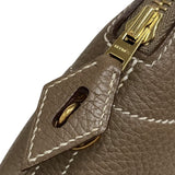エルメス HERMES ボリード31 D刻 エトゥープ ゴールド金具 トリヨンクレマンス レディース ハンドバッグ ショルダーバッグ
