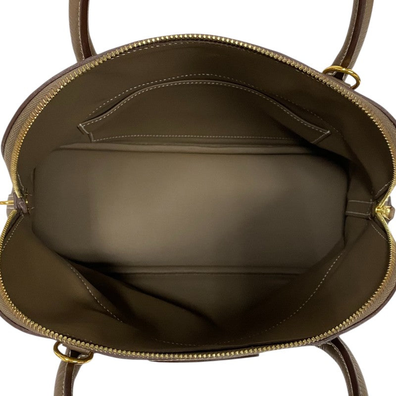 エルメス HERMES ボリード31 D刻 エトゥープ ゴールド金具 トリヨンクレマンス レディース ハンドバッグ ショルダーバッグ