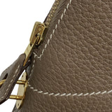 エルメス HERMES ボリード31 D刻 エトゥープ ゴールド金具 トリヨンクレマンス レディース ハンドバッグ ショルダーバッグ