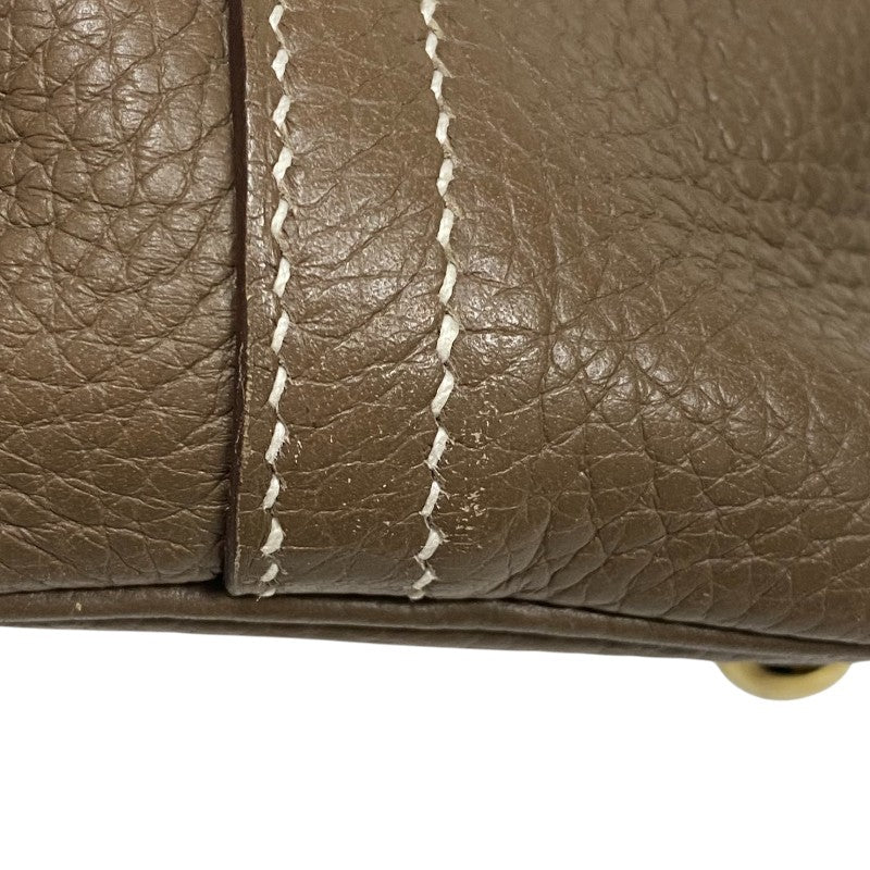 エルメス HERMES ボリード31 D刻 エトゥープ ゴールド金具 トリヨンクレマンス レディース ハンドバッグ ショルダーバッグ