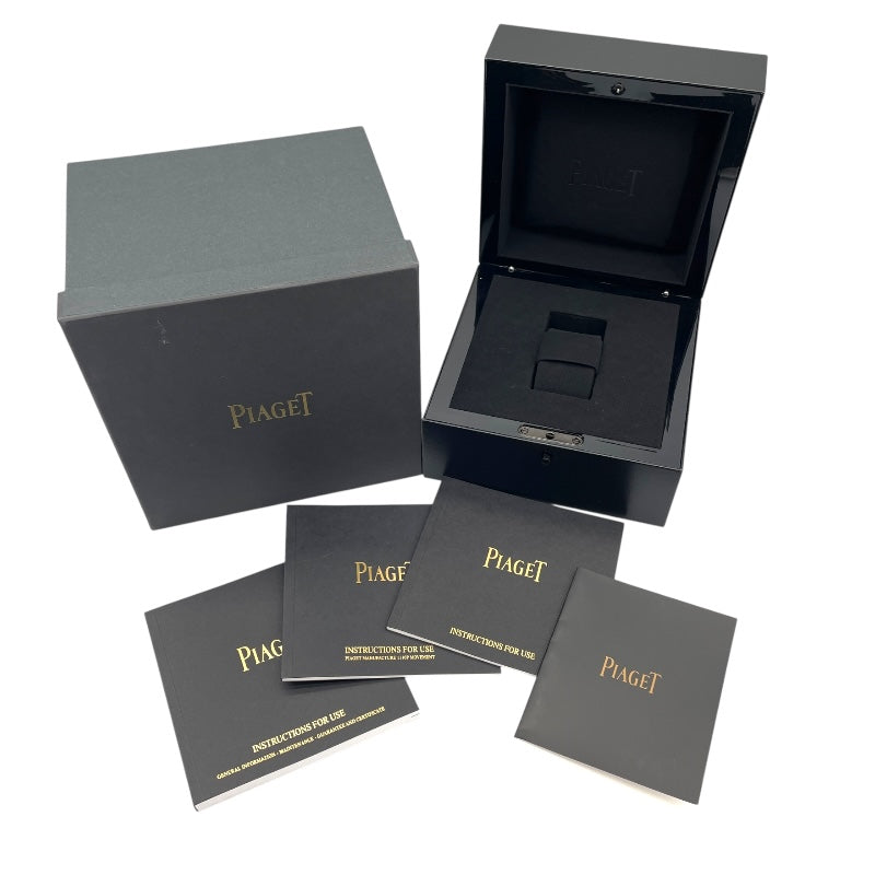 ピアジェ PIAGET ポロ S ウォッチ G0A41002 ブルー SS 自動巻き メンズ 腕時計