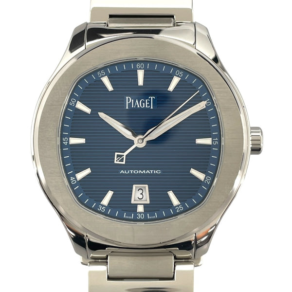 ピアジェ PIAGET ポロ S ウォッチ G0A41002 ブルー SS 自動巻き メンズ 腕時計