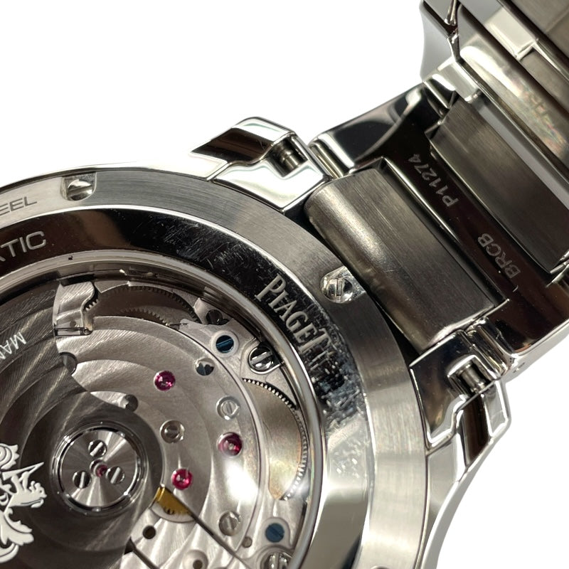 ピアジェ PIAGET ポロ S ウォッチ G0A41002 ブルー SS 自動巻き メンズ 腕時計
