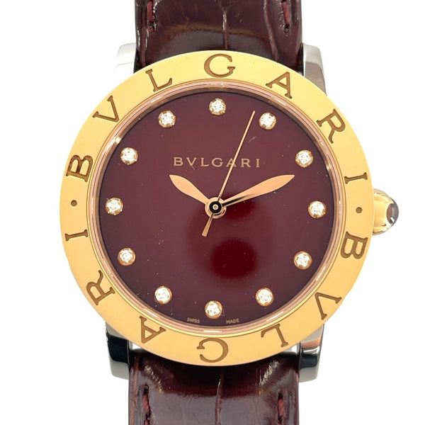 ブルガリ BVLGARI ブルガリブルガリ 102742(BBLP33SG) ローズゴールド PG/SS ユニセックス 腕時計