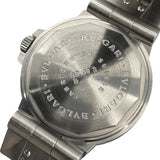 ブルガリ BVLGARI ディアゴノ スクーバ SD38S ブラック SS メンズ 腕時計