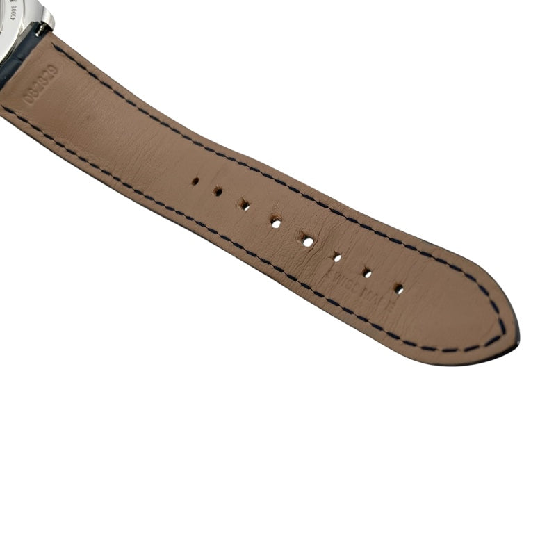 ヴァシュロン・コンスタンタン VACHERON CONSTANTIN フィフティーシックス コンプリートカレンダー 4000E/000A-B548 ブルー SS 自動巻き メンズ 腕時計