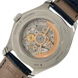ヴァシュロン・コンスタンタン VACHERON CONSTANTIN フィフティーシックス コンプリートカレンダー 4000E/000A-B548 ブルー SS 自動巻き メンズ 腕時計