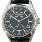 ヴァシュロン・コンスタンタン VACHERON CONSTANTIN フィフティーシックス コンプリートカレンダー 4000E/000A-B548 ブルー SS 自動巻き メンズ 腕時計