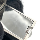 カルティエ Cartier タンク バスキュラント SM W1016830 ブラック SS クオーツ レディース 腕時計