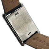 カルティエ Cartier タンク バスキュラント SM W1016830 ブラック SS クオーツ レディース 腕時計