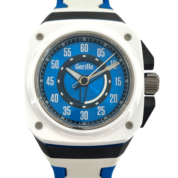 GORILLA レガシー HOKKAIDO 世界300本限定 HKF01.0 ブルー カーボン/アルミ/チタン/セラミック 自動巻き メンズ 腕時計