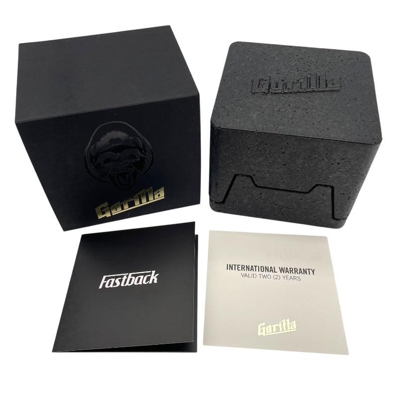 GORILLA レガシー HOKKAIDO 世界300本限定 HKF01.0 ブルー カーボン/アルミ/チタン/セラミック 自動巻き メンズ 腕時計