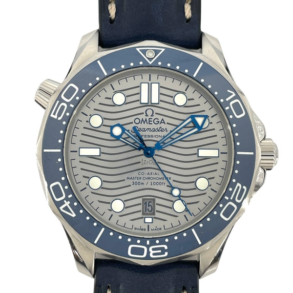 オメガ OMEGA シーマスター ダイバー300M コーアクシャル マスタークロノメーター 210.32.42.20.06.001 グレー SS 自動巻き メンズ 腕時計