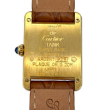 カルティエ Cartier マストタンク SM W1008354 アイボリー SV/GF クオーツ レディース 腕時計