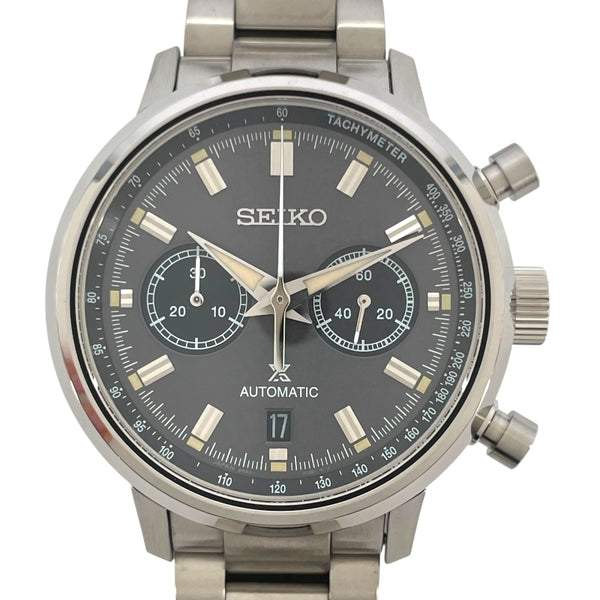 セイコー SEIKO プロスペック スピードタイマー メカニカル クロノグラフ SBWC009 グレー SS 自動巻き メンズ 腕時計