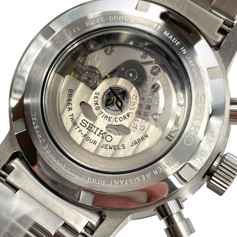 セイコー SEIKO プロスペック スピードタイマー メカニカル クロノグラフ SBWC009 グレー SS 自動巻き メンズ 腕時計