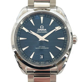 オメガ OMEGA シーマスター アクアテラ コーアクシャル マスタークロノメーター 220.10.41.03.004 ネイビー SS 自動巻き メンズ 腕時計