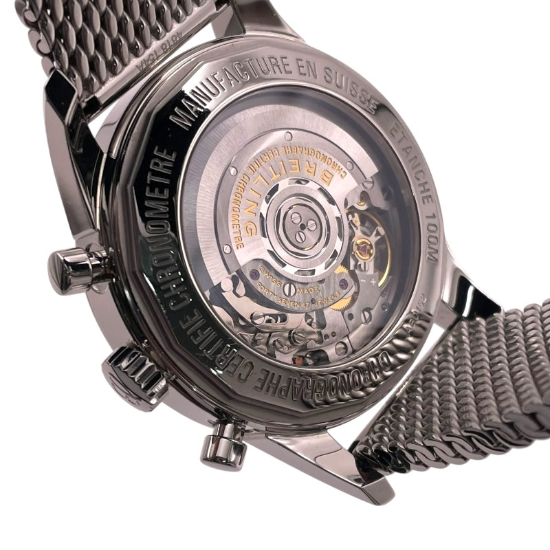 ブライトリング BREITLING トランスオーシャン クロノグラフ AB015212/BA99 ブラック SS 自動巻き メンズ 腕時計