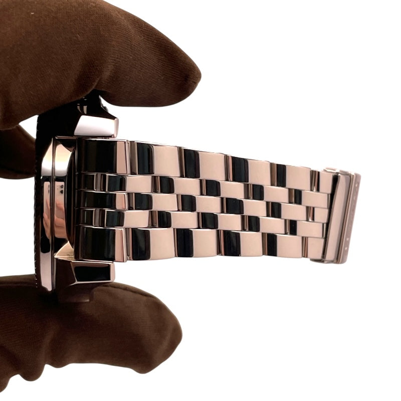 ブライトリング BREITLING ベントレー バーナート42 A41390 ブラック SS 自動巻き メンズ 腕時計