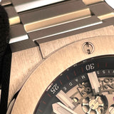 ウブロ HUBLOT ビッグバン インテグラル チタニウム 451.NX.1170.NX スケルトン チタン 自動巻き メンズ 腕時計