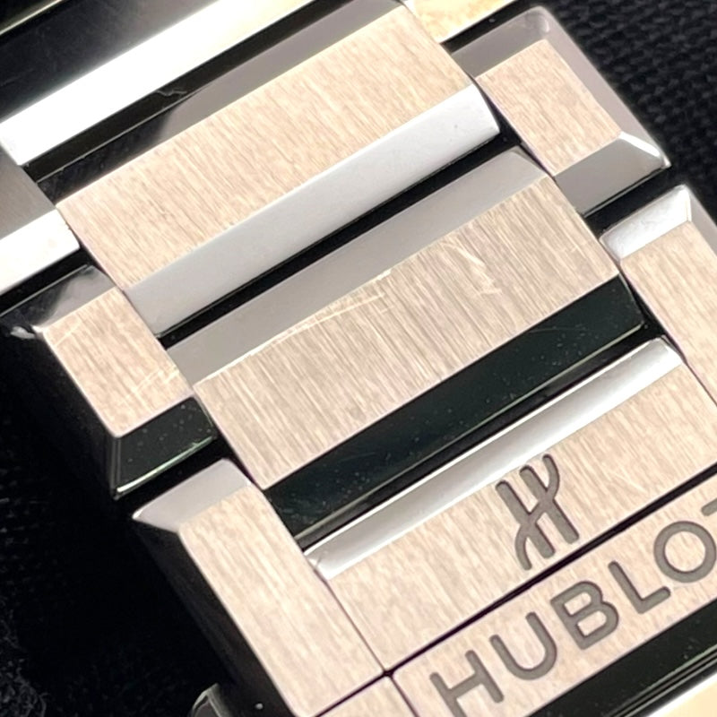 ウブロ HUBLOT ビッグバン インテグラル チタニウム 451.NX.1170.NX スケルトン チタン 自動巻き メンズ 腕時計