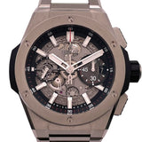 ウブロ HUBLOT ビッグバン インテグラル チタニウム 451.NX.1170.NX スケルトン チタン 自動巻き メンズ 腕時計