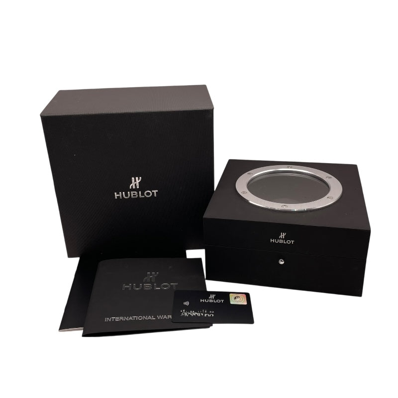 ウブロ HUBLOT ビッグバン インテグラル チタニウム 451.NX.1170.NX スケルトン チタン 自動巻き メンズ 腕時計