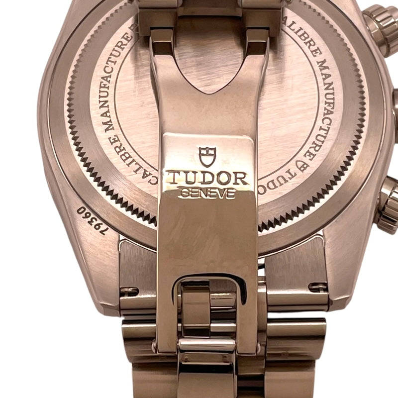 チューダー/チュードル TUDOR ブラックベイ クロノ チューダーブティック限定モデル 79360B ブルー SS 自動巻き メンズ 腕時計