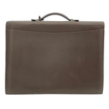 エルメス HERMES サックアデペッシュ41 □M刻 ショコラ SV金具 トゴ メンズ ブリーフケース