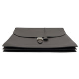 エルメス HERMES サックアデペッシュ41 □M刻 ショコラ SV金具 トゴ メンズ ブリーフケース