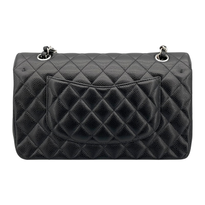 シャネル CHANEL マトラッセ25 A01112 26番台 ブラック キャビアスキン レディース ショルダーバッグ