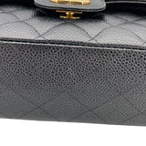 シャネル CHANEL マトラッセ25 A01112 ブラック GD金具 キャビアスキン レディース ショルダーバッグ
