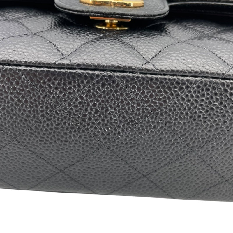 シャネル CHANEL マトラッセ25 A01112 ブラック GD金具 キャビアスキン レディース ショルダーバッグ